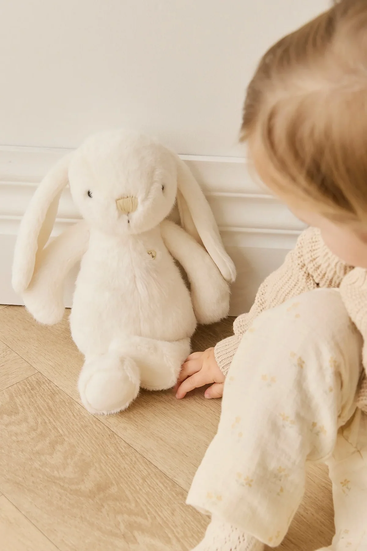 Lapin Pénélope 30 cm Marshmallow