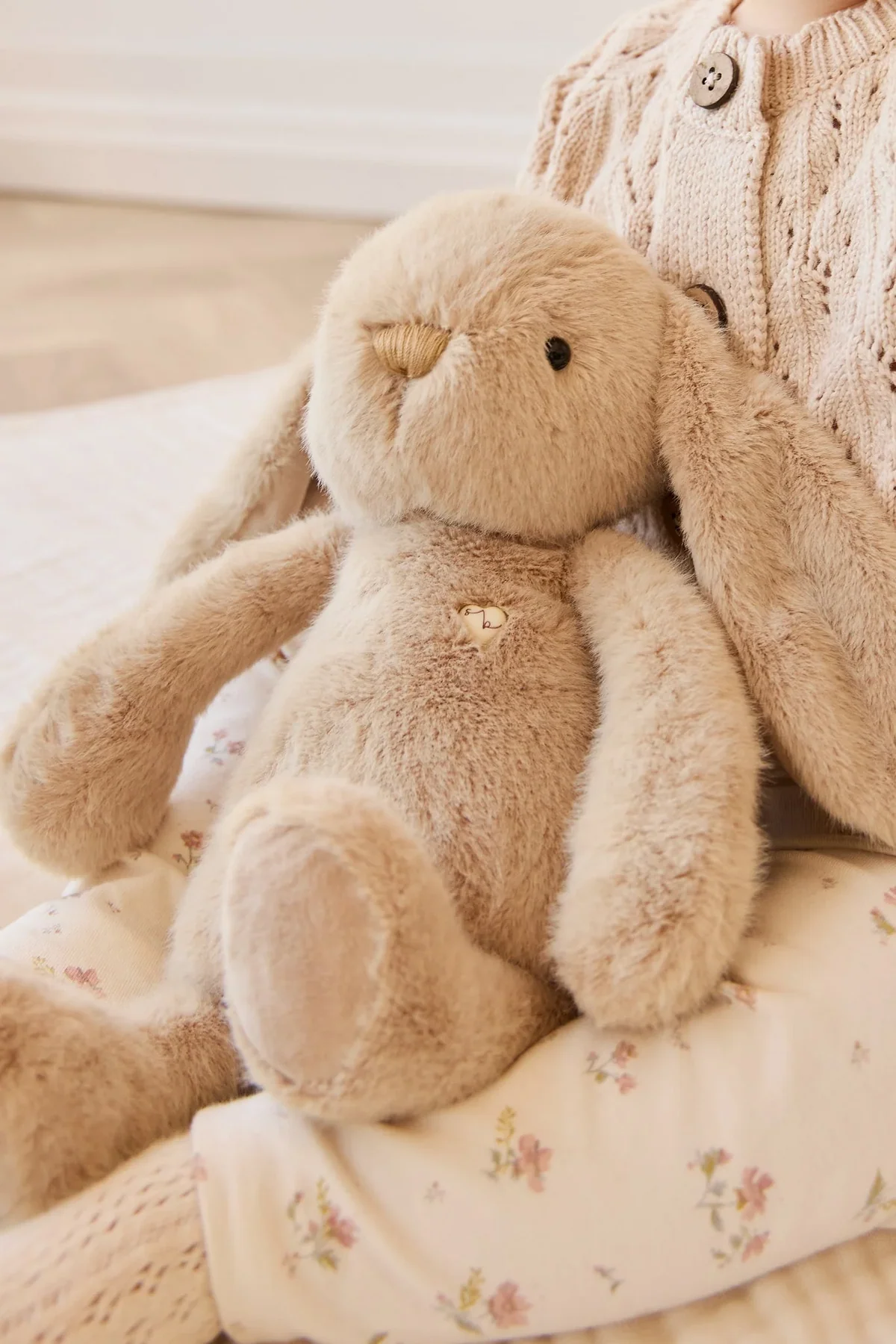 Lapin Pénélope 30 cm Sable