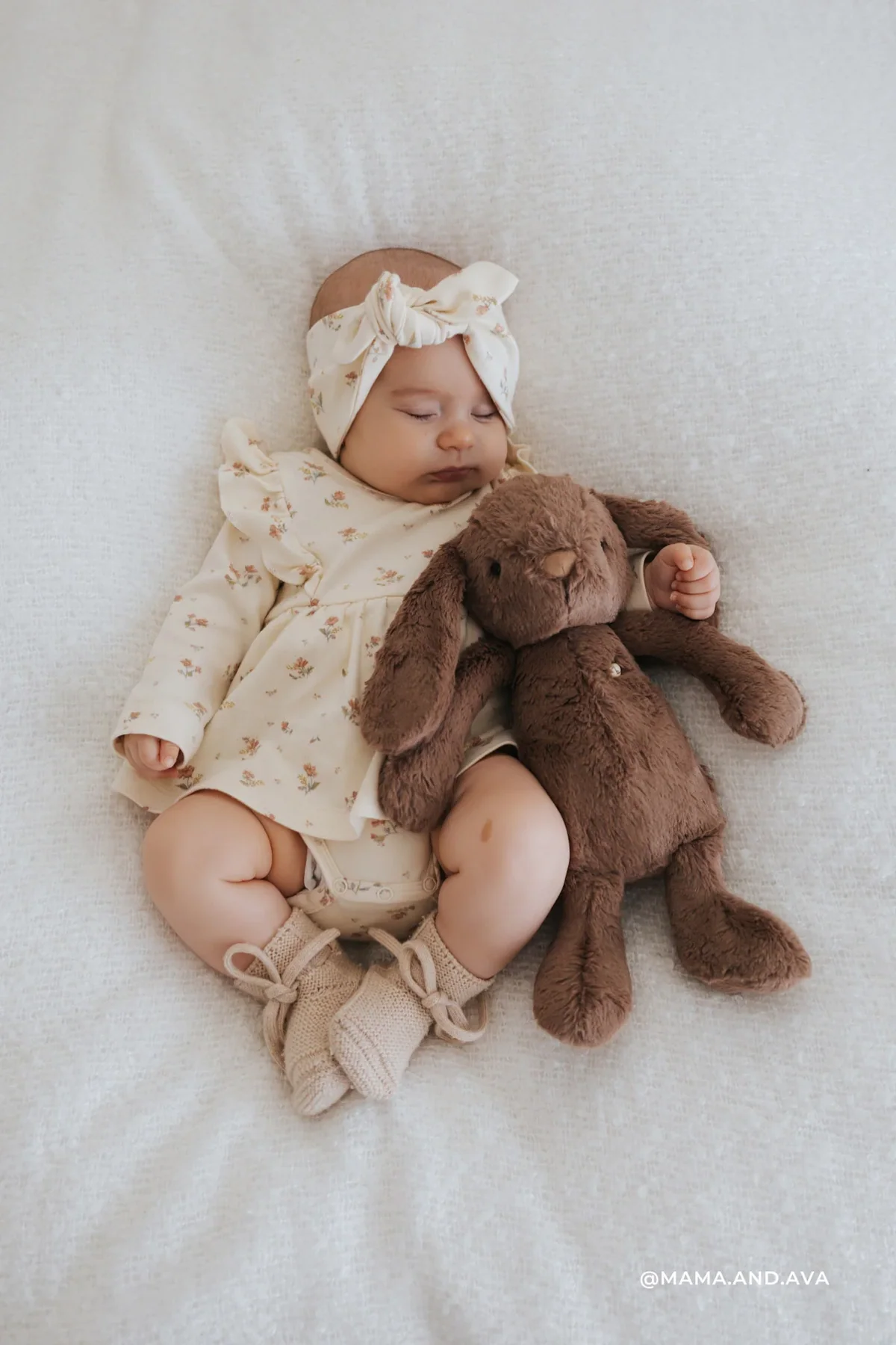 Lapin Pénélope 30 cm Caramel  2