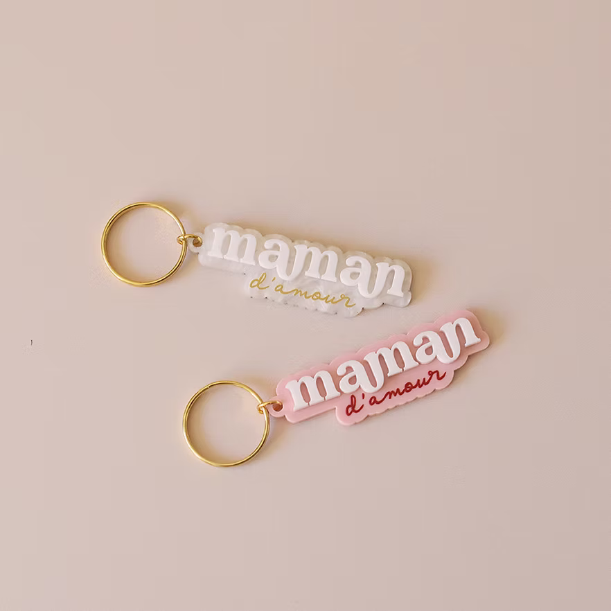 Porte clé "maman d'amour"