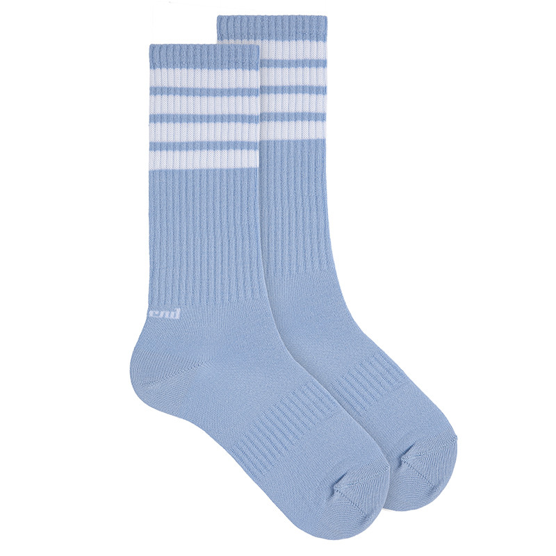 Chaussettes Sport 4 bandes Lavande NEW 2