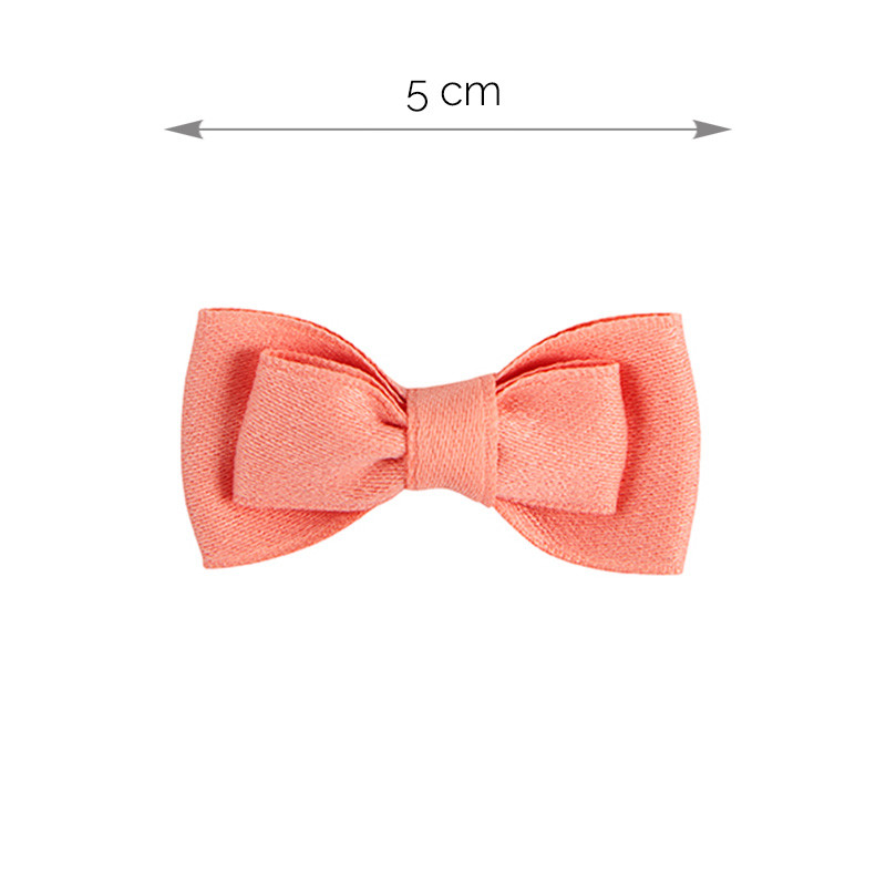 Pince à cheveux avec un petit noeud en satin 2