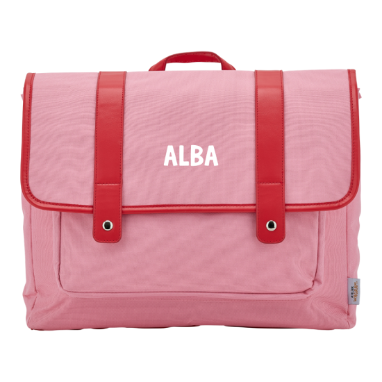 Grand cartable primaire rose 2