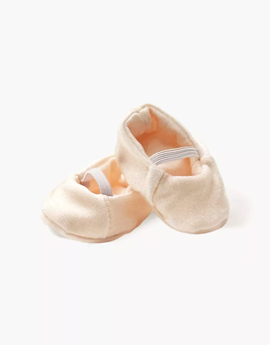 Gordi : Chaussons ballerines en lycra nude