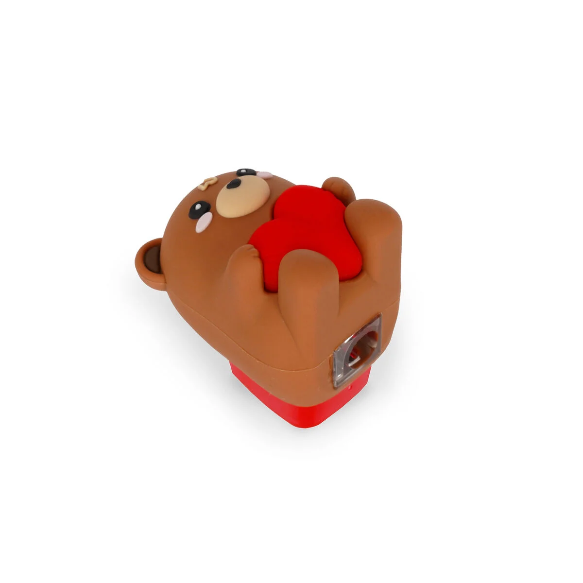 Taille-crayon Lumineux Avec Réservoir - Teddy Bear - Sharpening is Magic 4