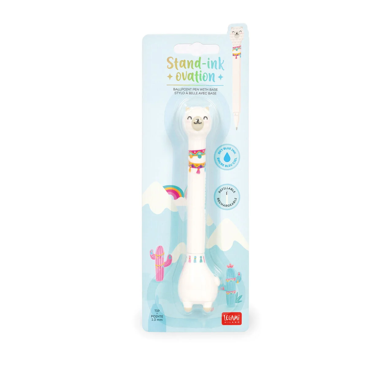 Stylo à Bille Llama avec Base - Stand-Ink Ovation