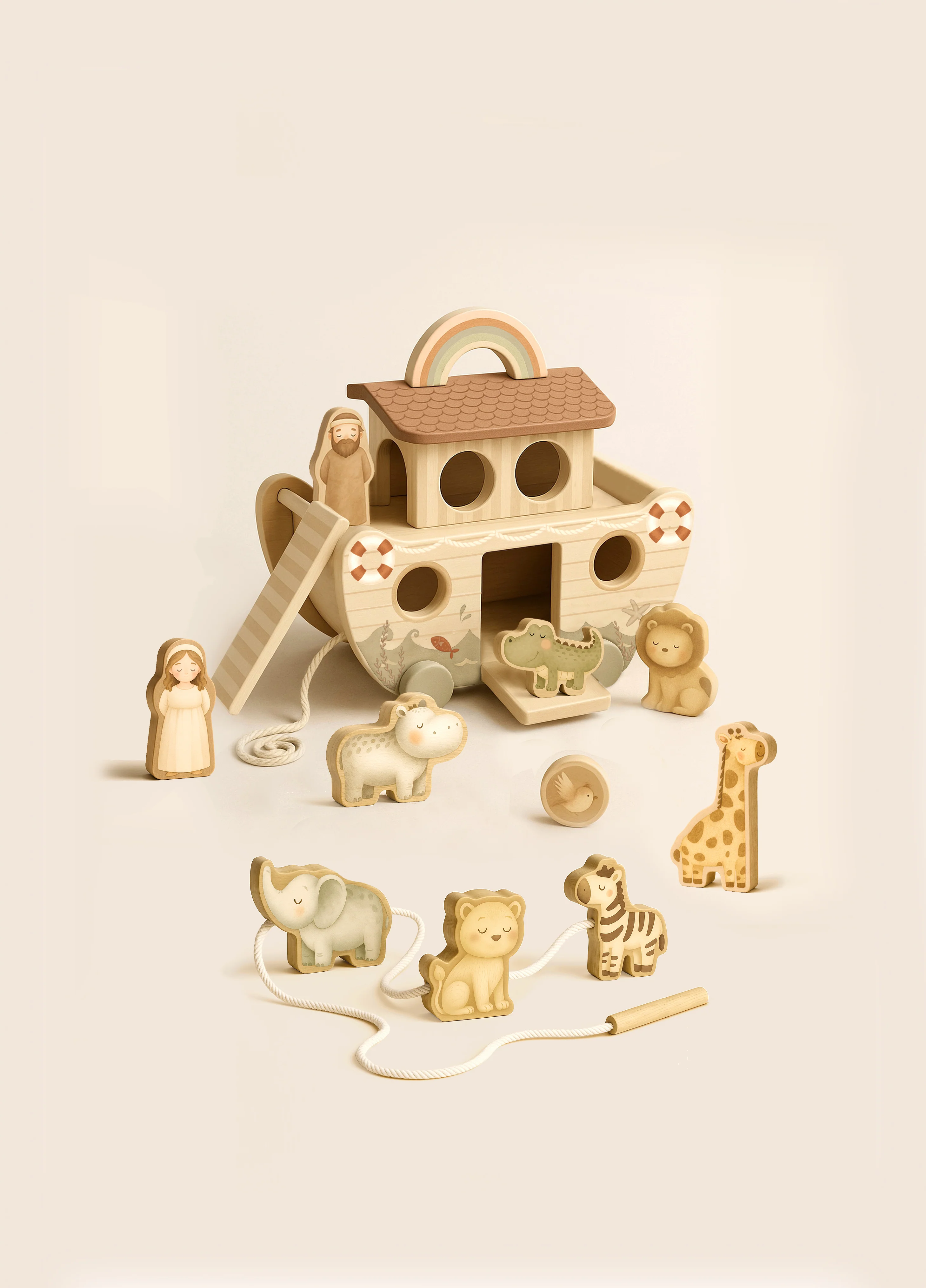 Arche de noé en bois