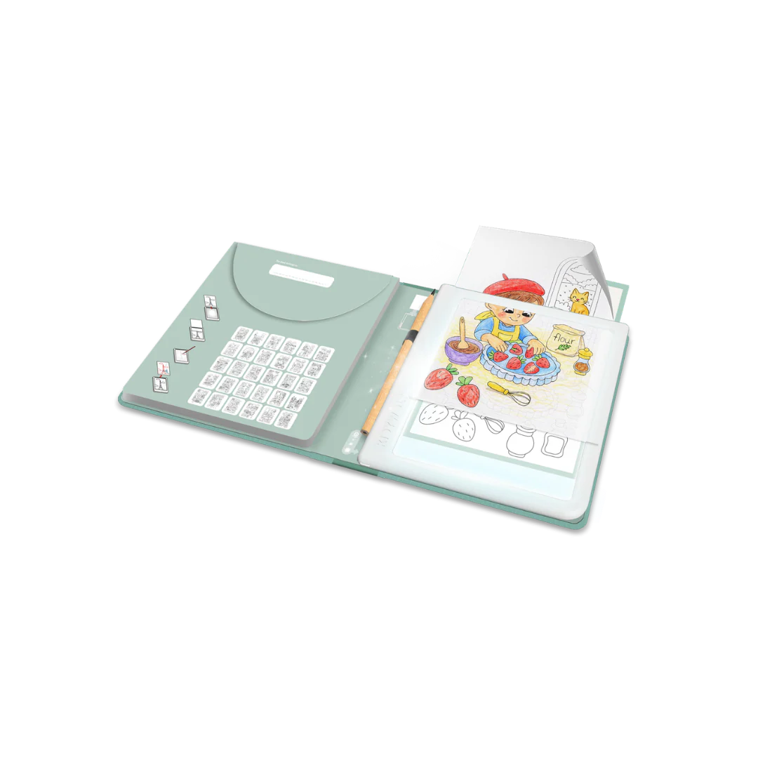 KIDYDRAW-PAD : Tablette à dessin lumineuse food