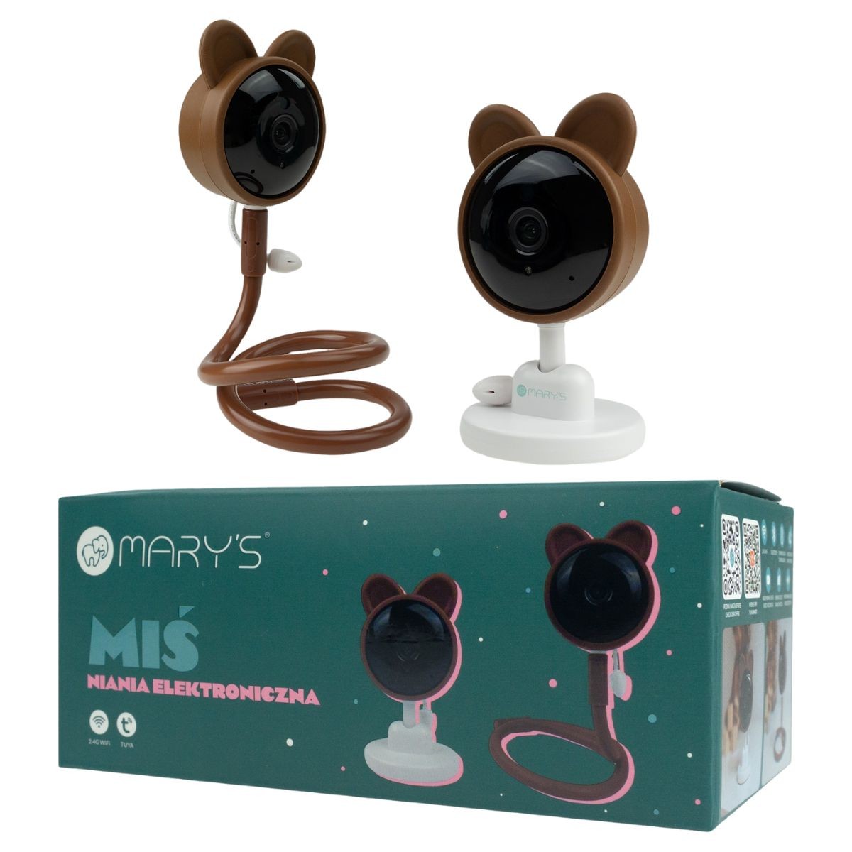 Babyphone Bébé Wifi marron