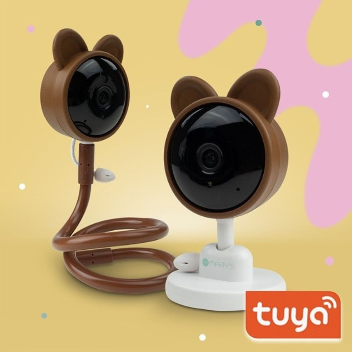 Babyphone Bébé Wifi marron 2
