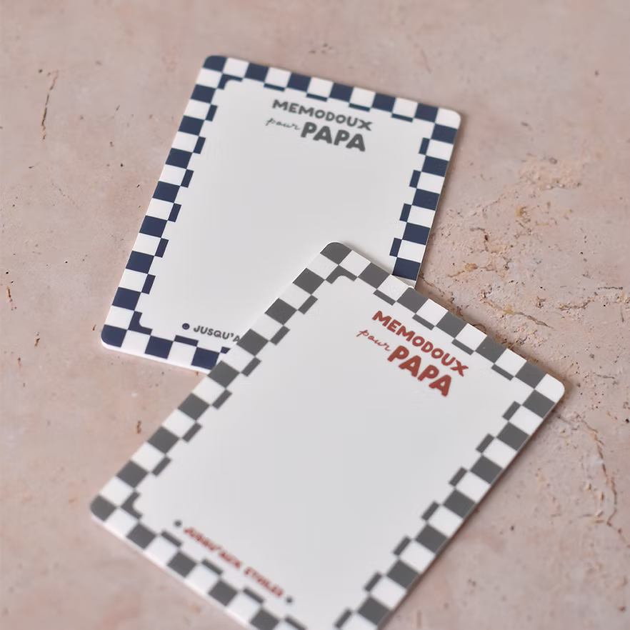 Ardoise magnétique "Mémodoux pour papa" 5 2
