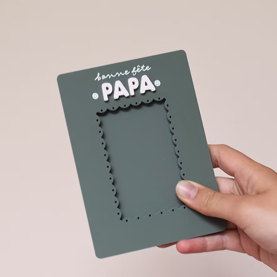 Cadre photo magnétique "Bonne fête papa