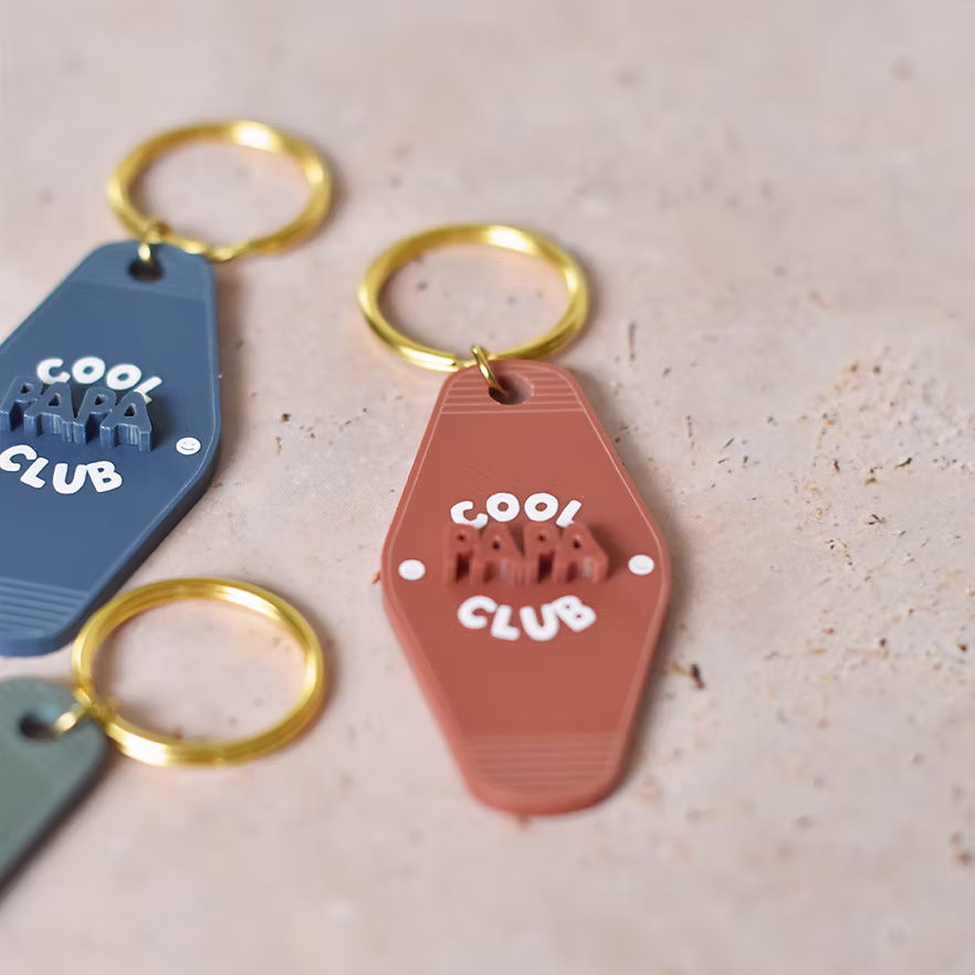 Porte clé "cool papa club" motel  2