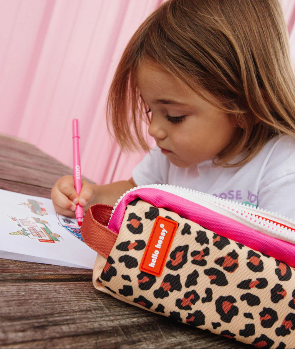 Trousse Scolaire Léopard #7. 5