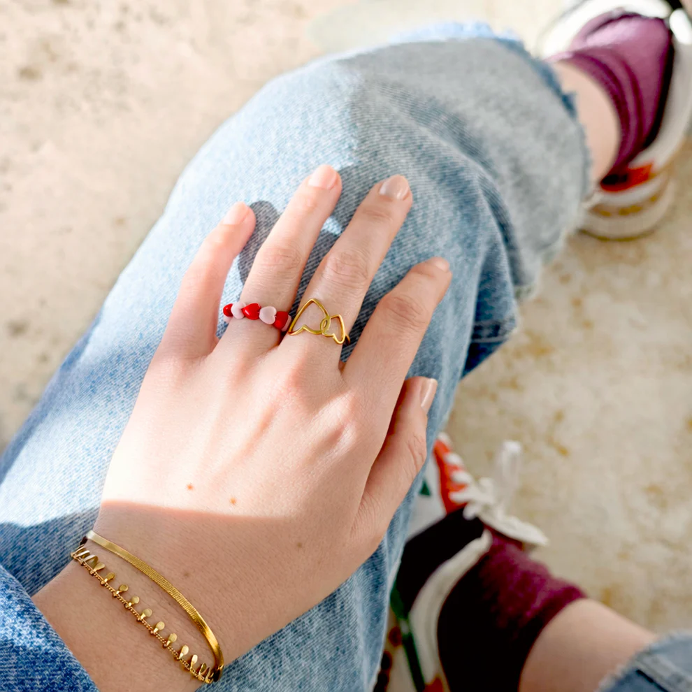 Bague GAGA - Rose pastel 💗 4
