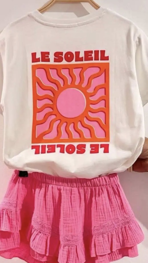 Tee-shirt "Le soleil"  — 2/3 ans