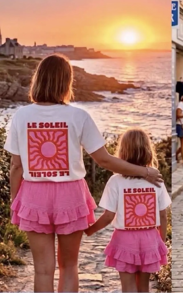 Tee-shirt "Le soleil"  2