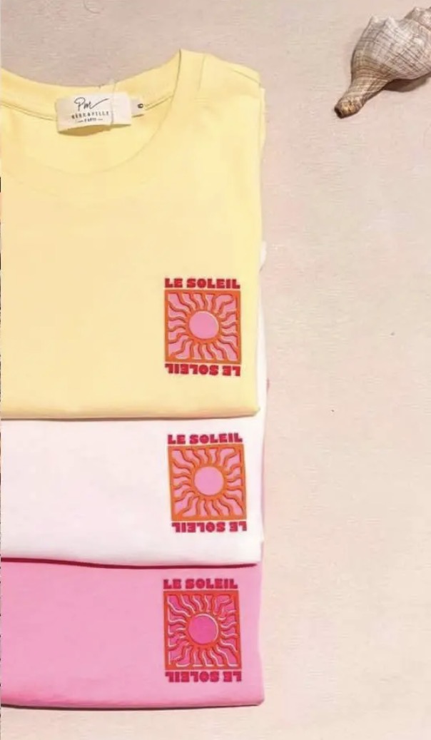 Tee-shirt "Le soleil"  3