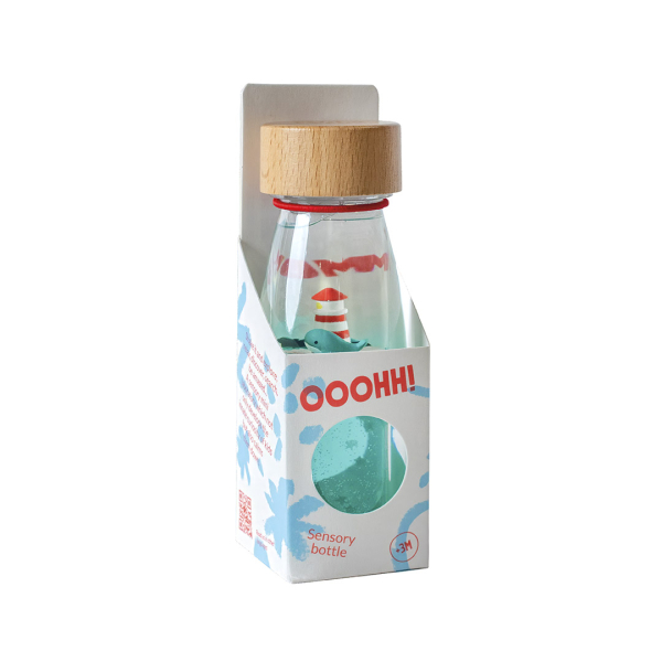 Bouteille sensorielle Le phare et la baleine