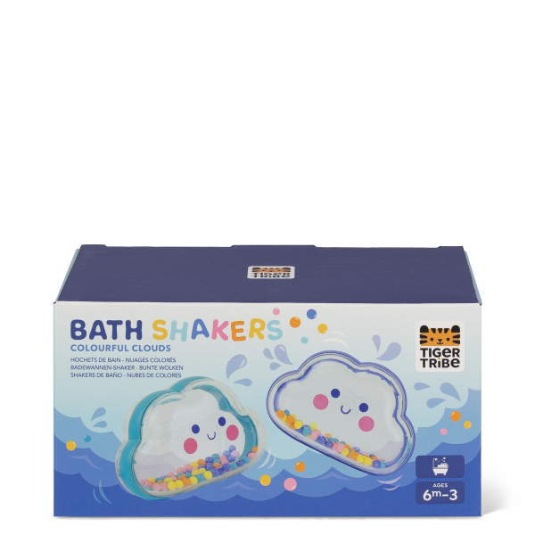 Hochet de bain nuages x2 2