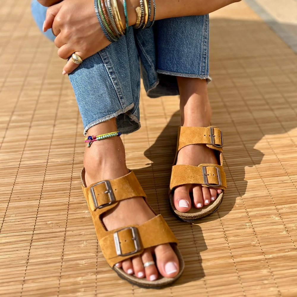 JOY – Mules Femme à Deux Brides, Confort 2