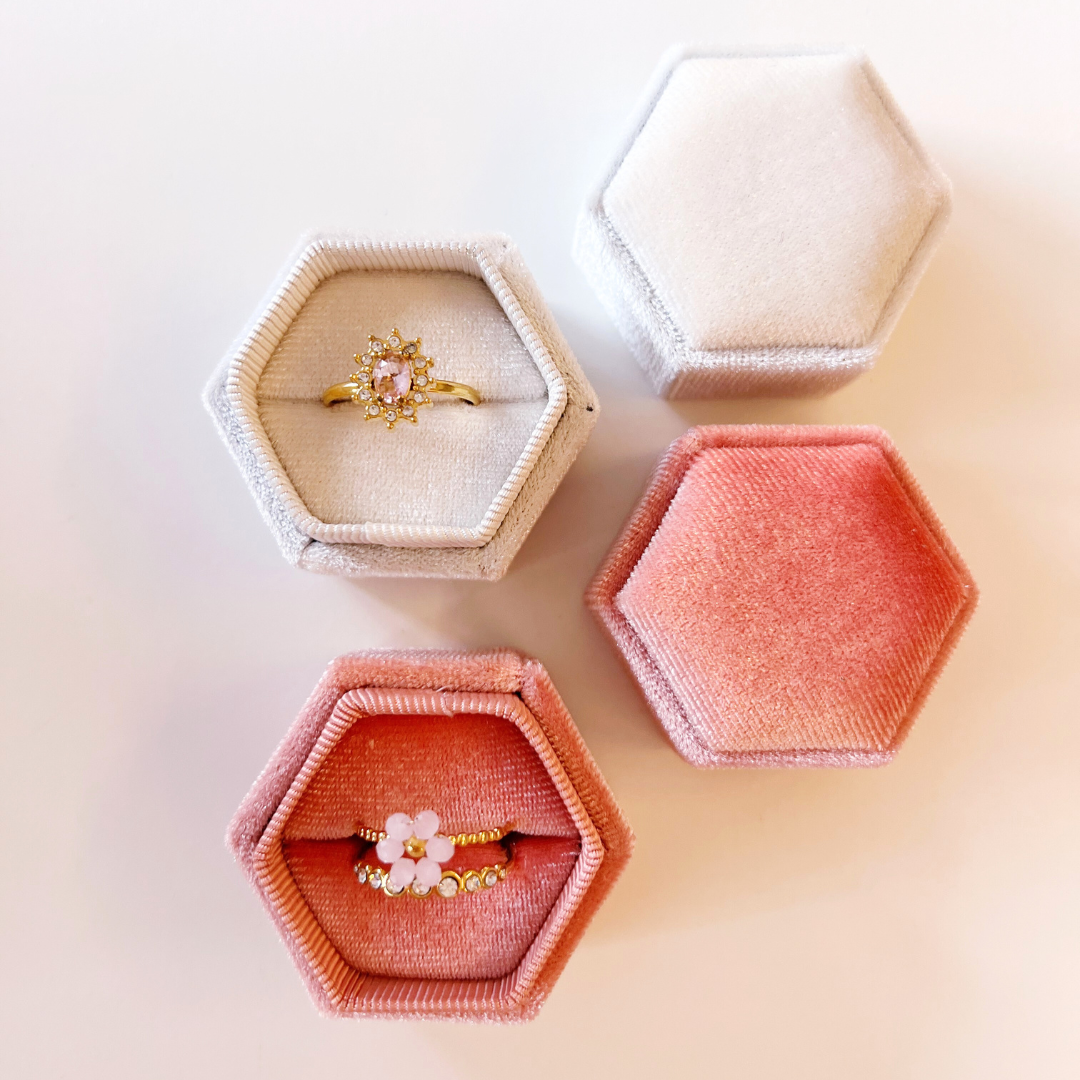 Ecrin bague beige  2