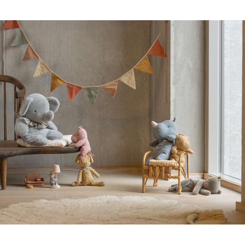 Maileg : Peluche Eléphant, Grand - Gris 2