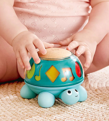 Tortue musicale rotative