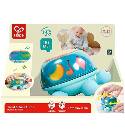 Tortue musicale rotative 2