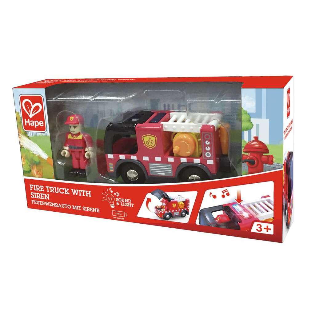 Camion de pompiers avec sirène 2