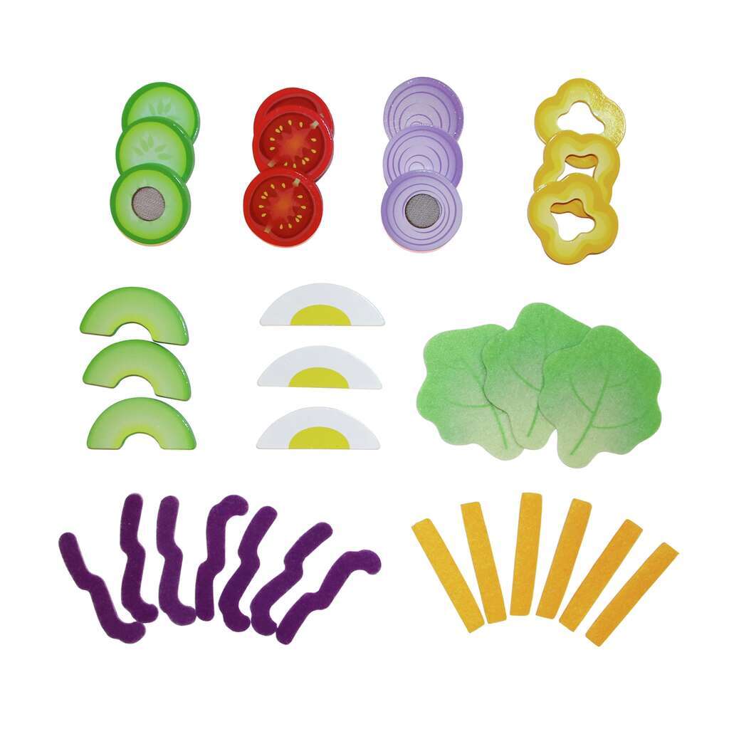Set salade du potager 4