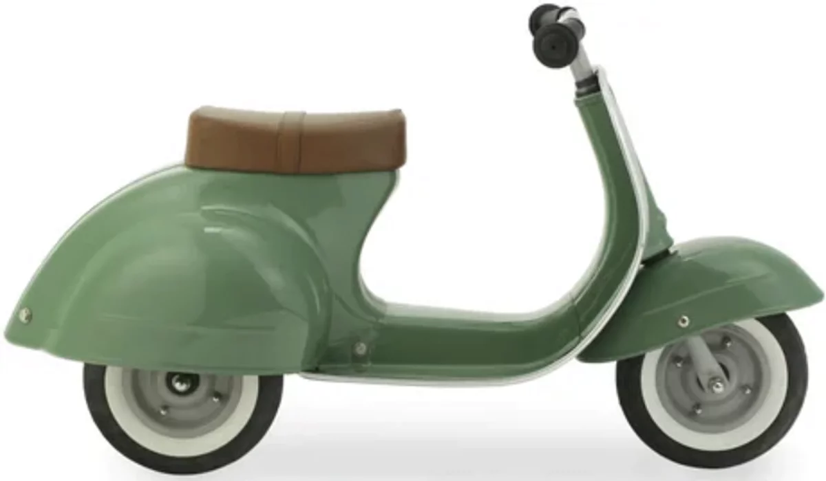 Scooter-Draisienne Vespa vert 2