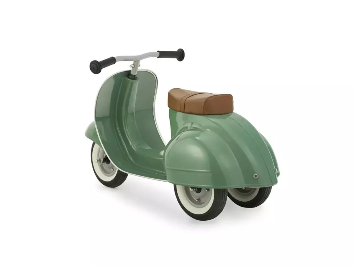 Scooter-Draisienne Vespa vert 4