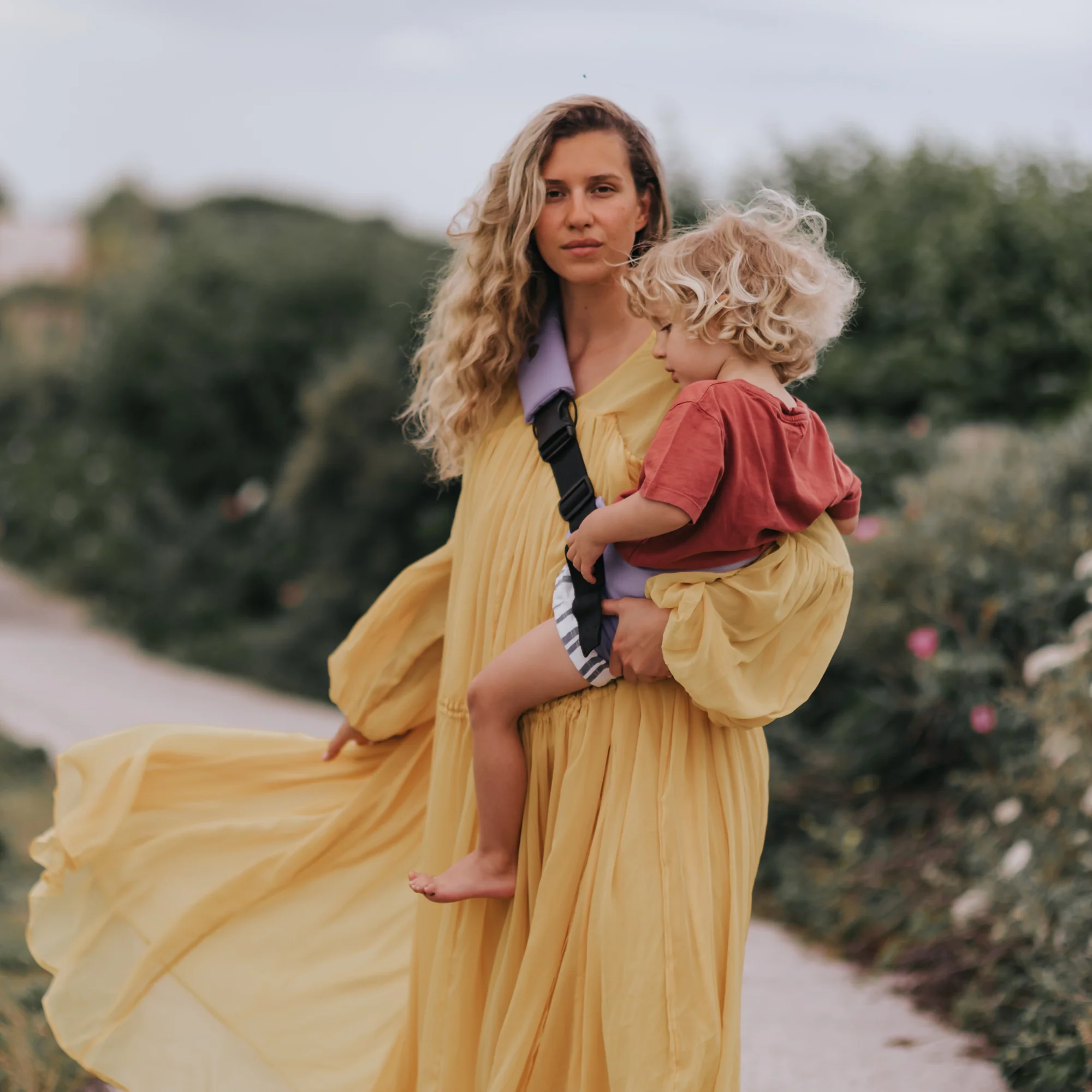 Porte-bébé Wildride LAVANDE 2