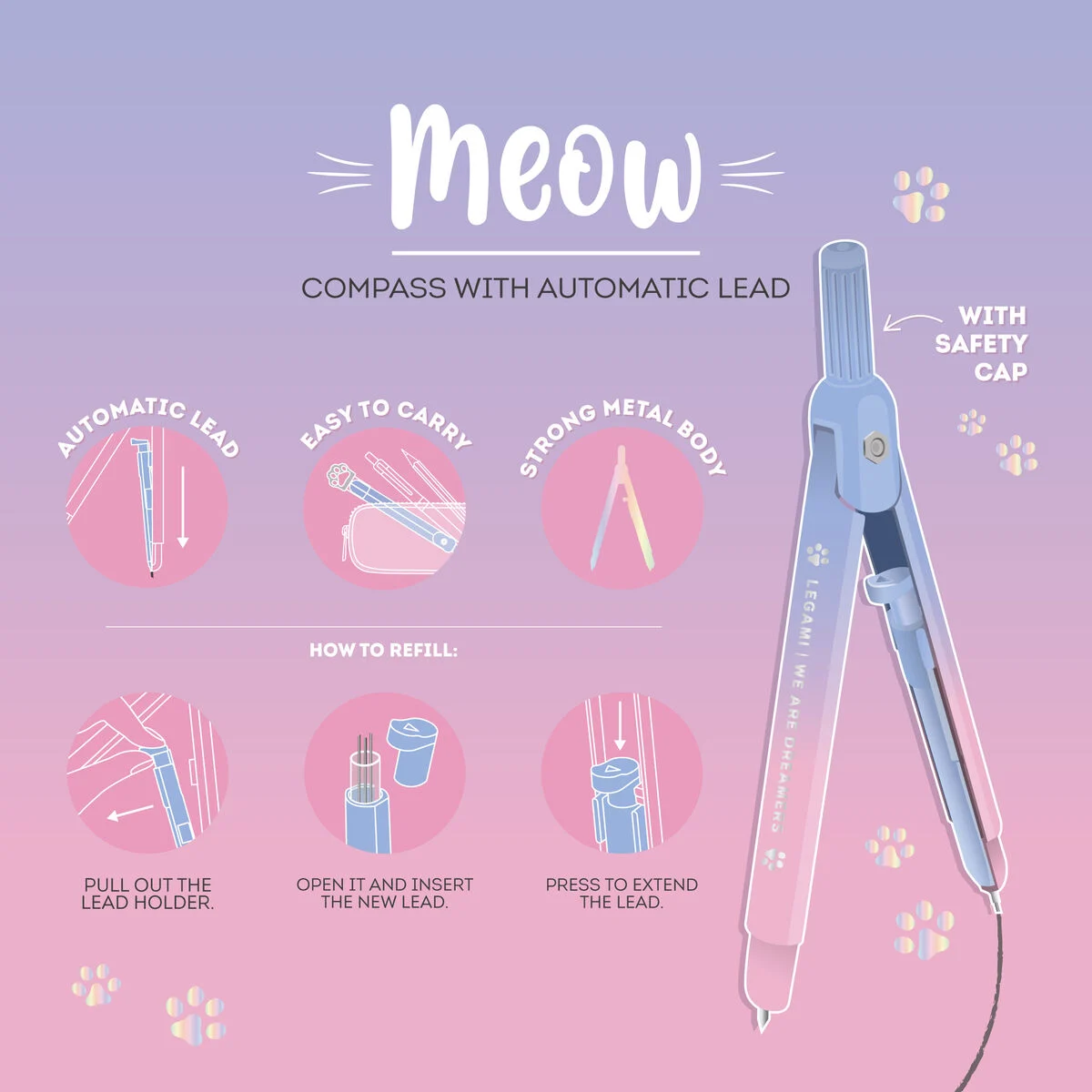 Compas à Mine Automatique - Meow 3