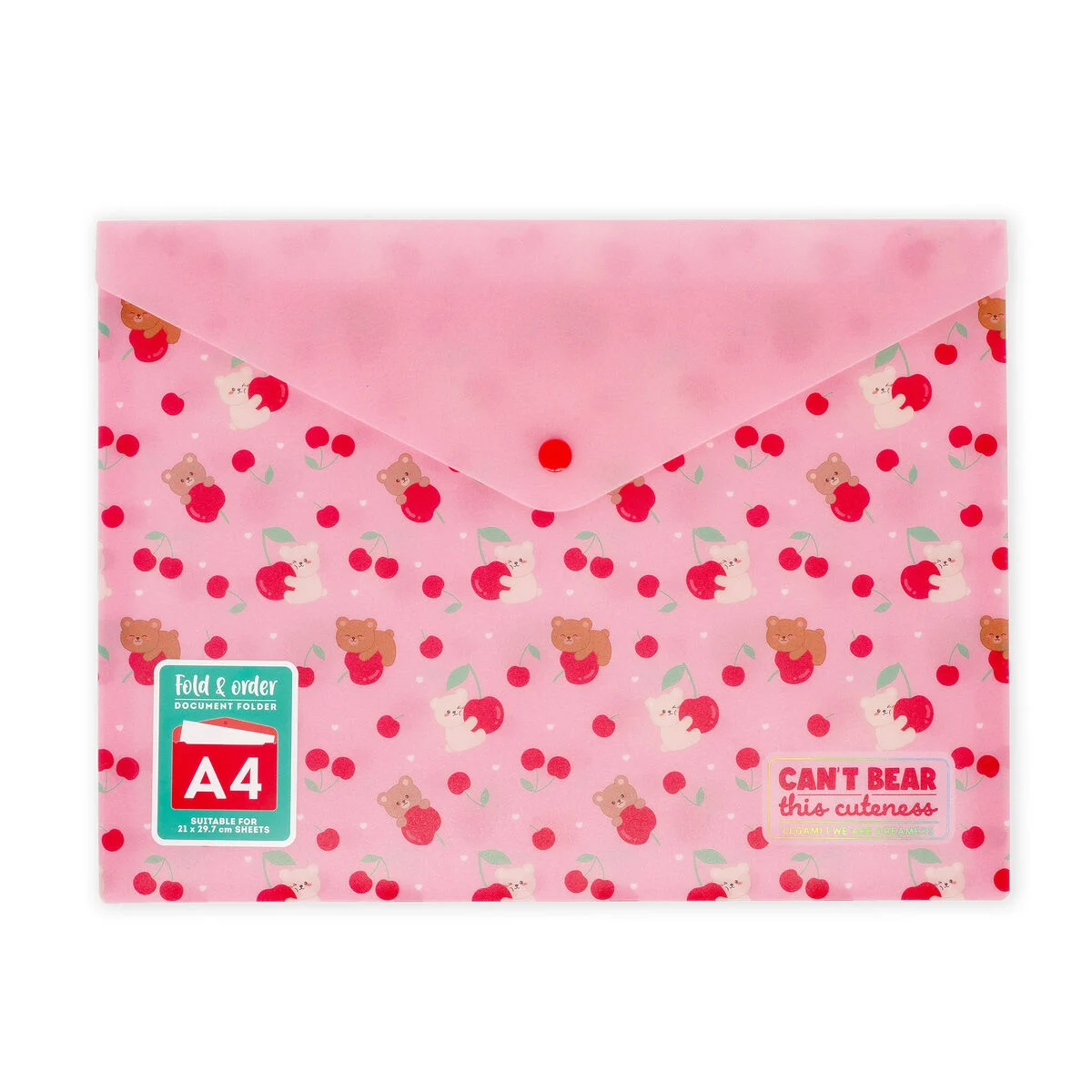 Petit Porte-documents - Fold & Order - Teddy Bear
