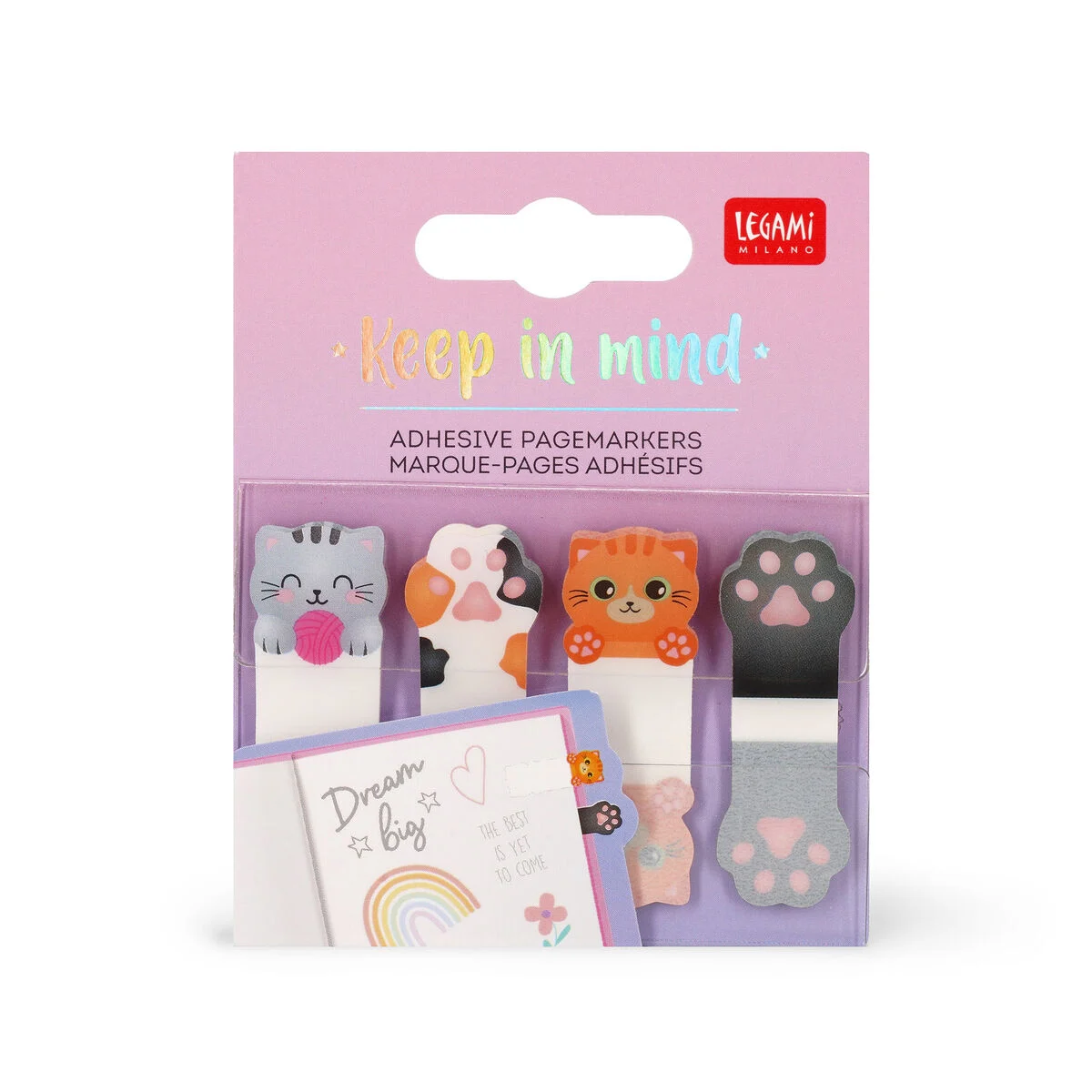 Marque-Pages Adhésifs Kitty - Keep in Mind