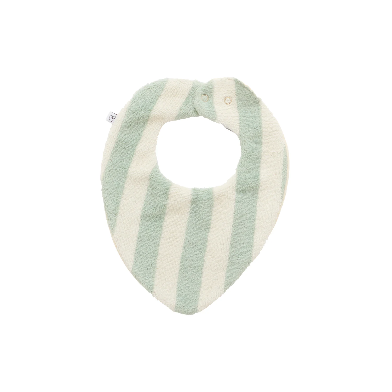 Bavoir bandana réversible bambou/gaze 4