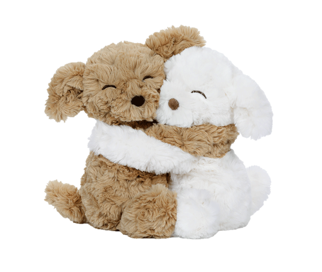 Peluche chiens câlins *2