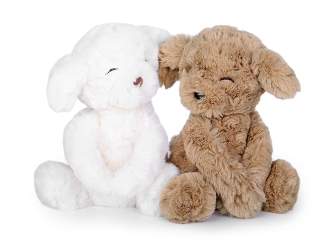 Peluche chiens câlins *2 2