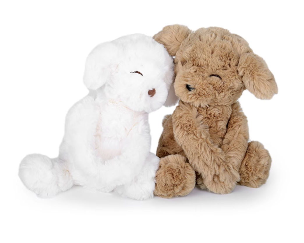 Peluche chiens câlins *2 3
