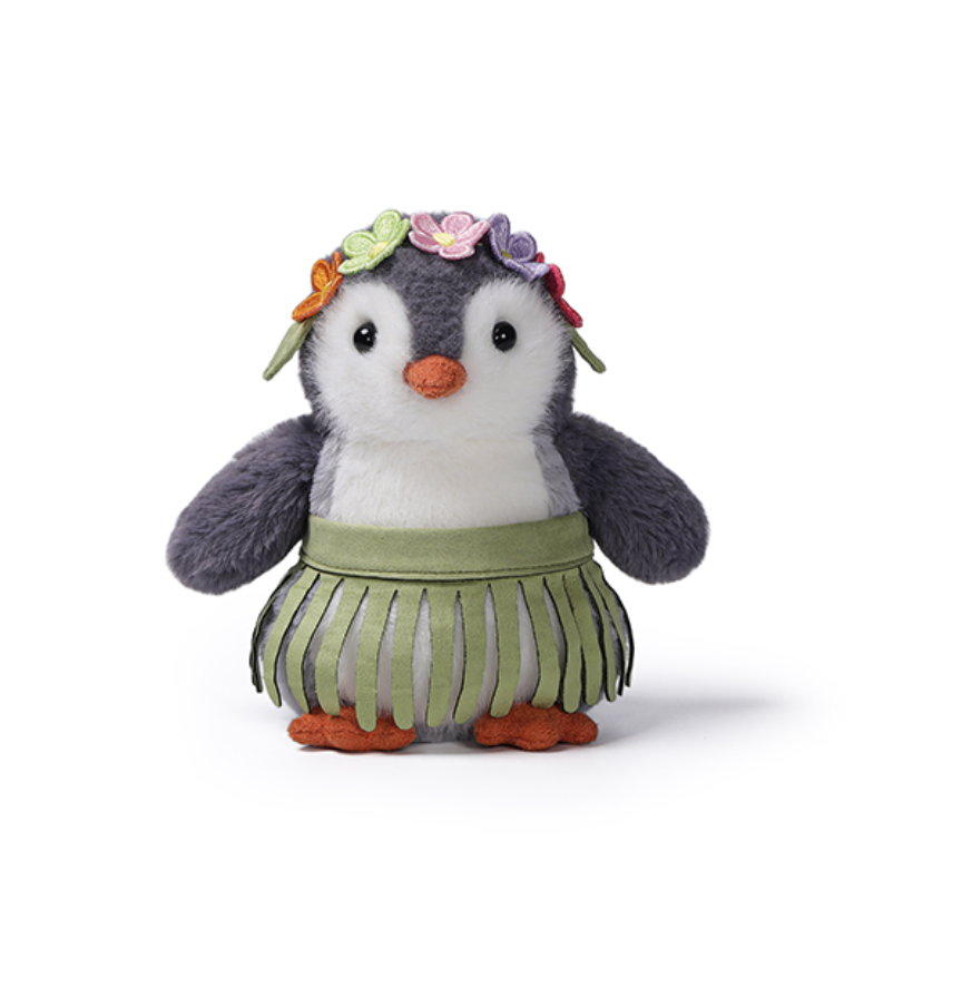 Peluche pingouin hawaïen  2