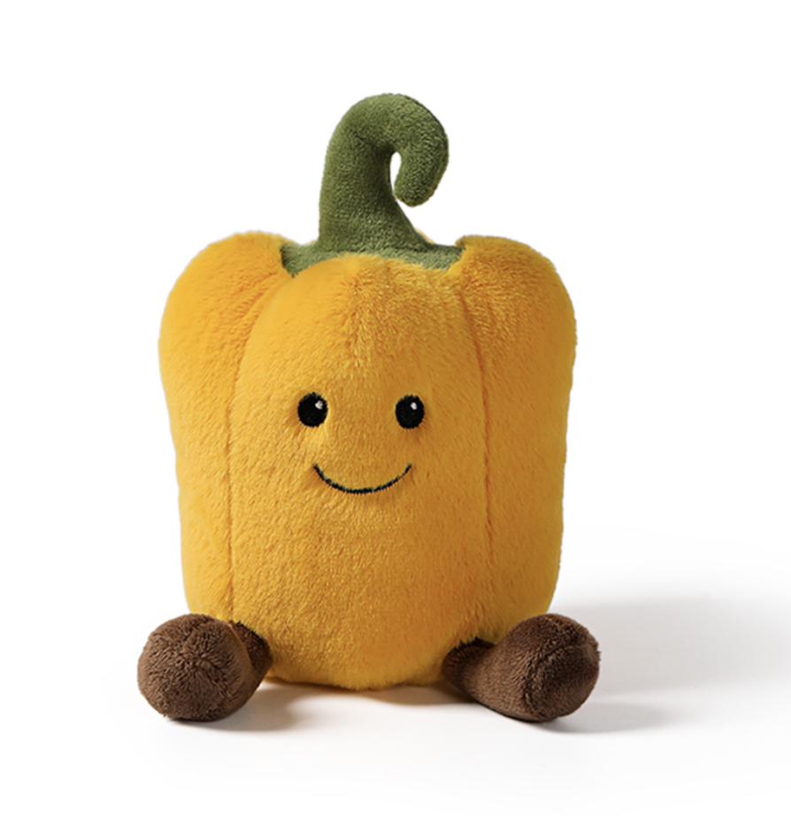 Peluche poivron jaune