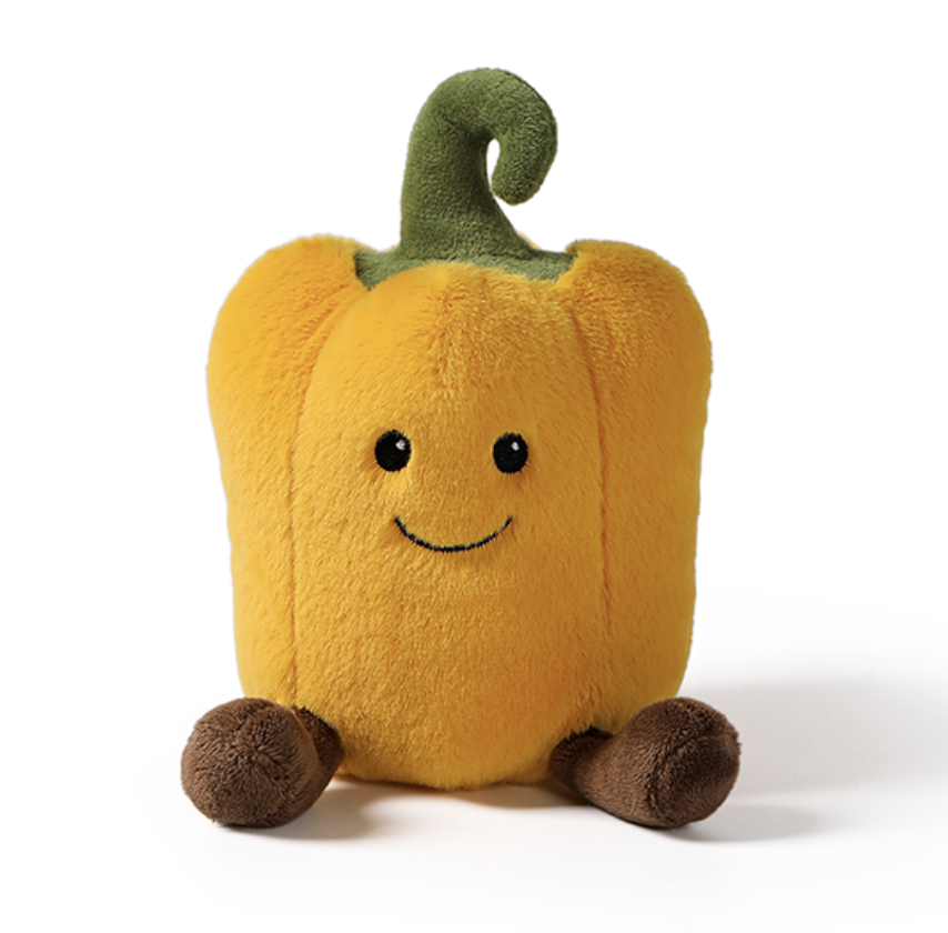 Peluche poivron jaune 3