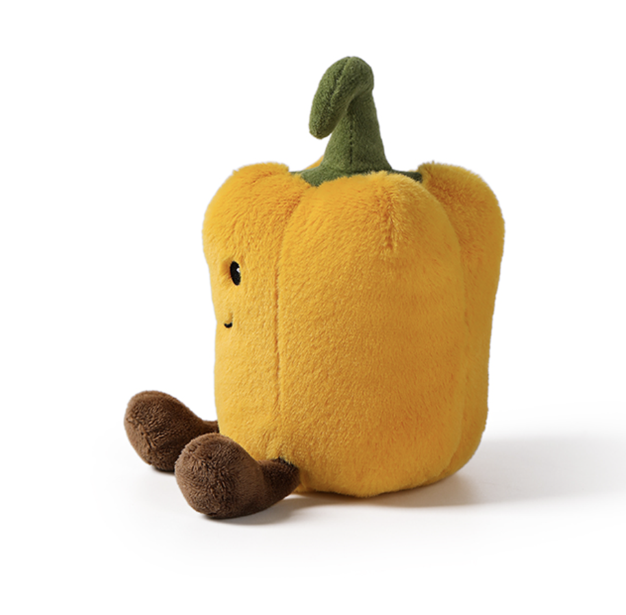 Peluche poivron jaune 4