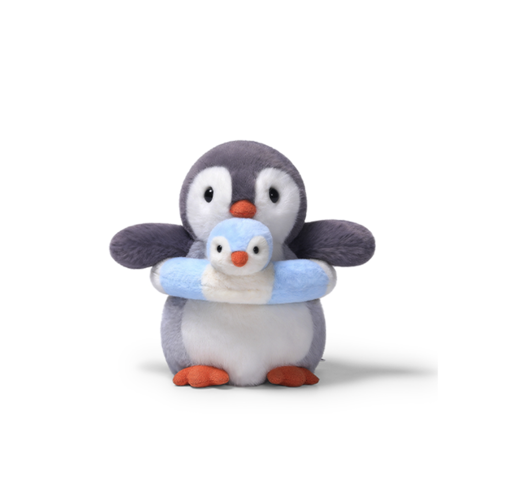Peluche pingouin avec bouée 5