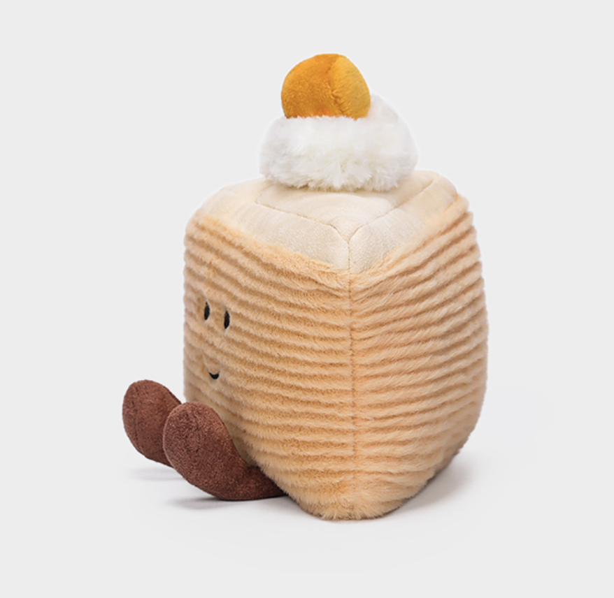 Peluche gâteau de crêpes 4