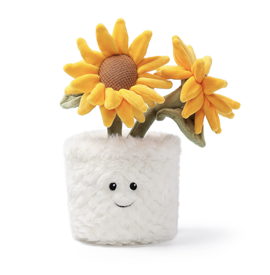 Peluche fleur tournesol