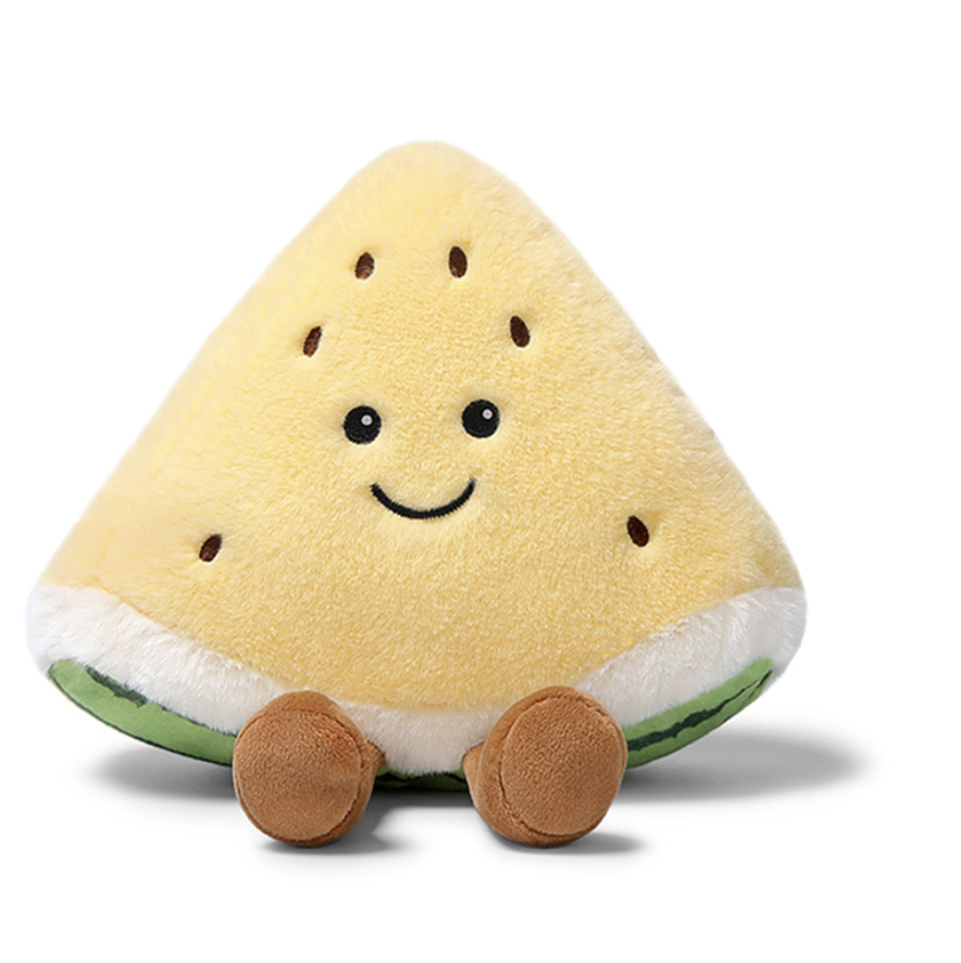 Peluche pastèque jaune