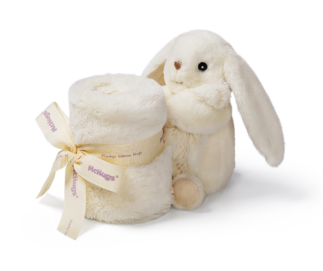 Doudou lapin avec couverture 4